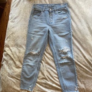 Free people lightwash jeans